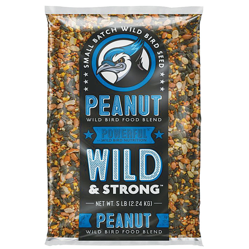 Wild & Strong™ Small Batch Powerful Songbird Peanut Wildlife Seed, 5 Lb. 