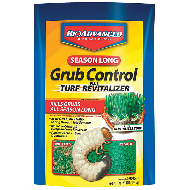 BioAdvanced® Grub Control Plus Turf Revitalizer, 12 Lb.