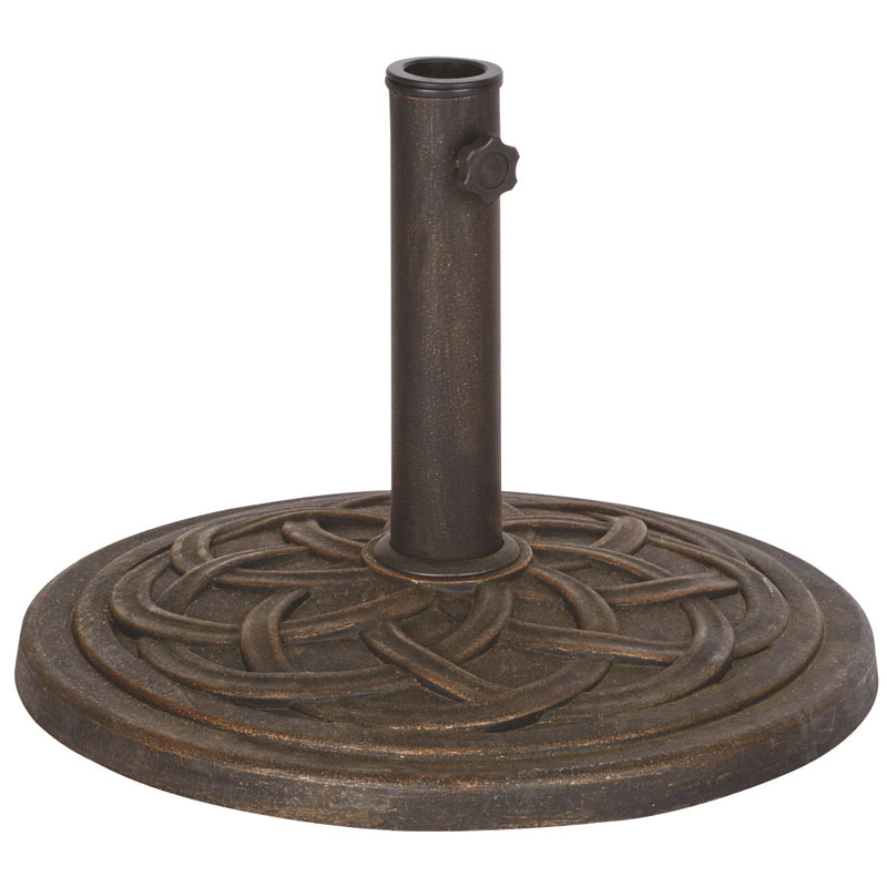 Dc America® 18" Metal Umbrella Base Bronze
