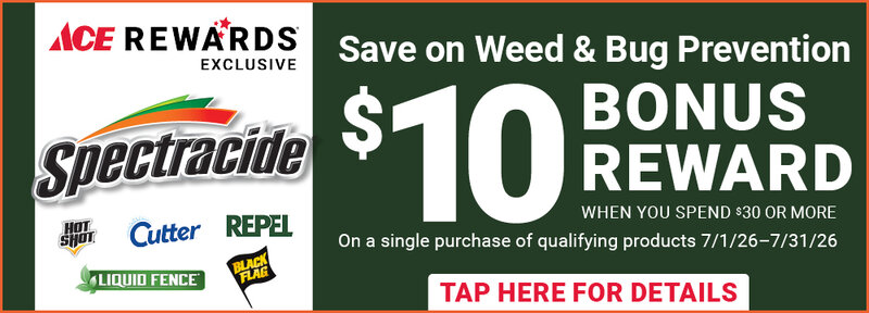 Save on Weed & Bug Prevention - $10 Bonus Reward