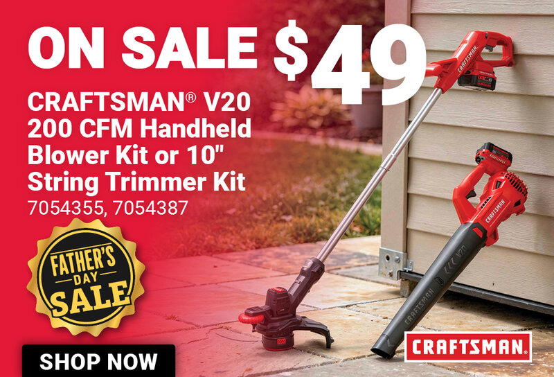 CRAFTSMAN® 20V Blower Kit or String Trimmer Kit