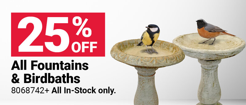 Fountains & Bird Baths